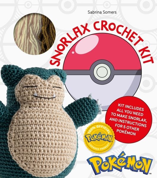 Produktbild: Somers, S: Pok&eacute;mon Crochet Snorlax Kit