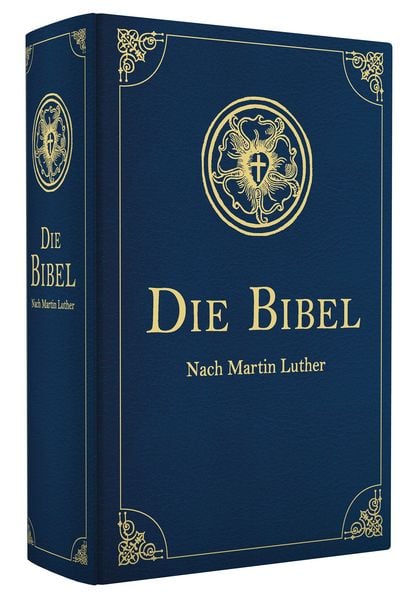 Produktbild: Die Bibel - Altes und Neues Testament nach Martin Luther. In Cabra-Leder gebunden mit Goldpr&auml;gung