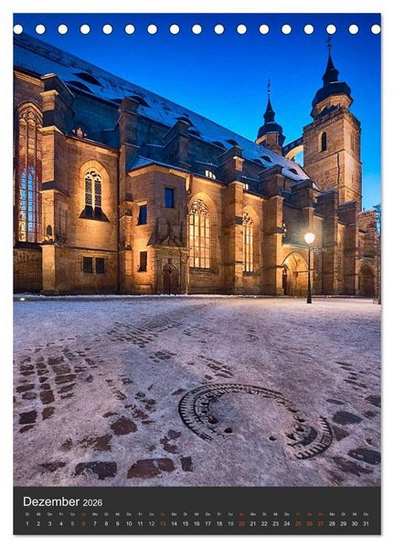 Produktbild: Bayreuth 2026 (Tischkalender 2026 DIN A5 hoch), CALVENDO Monatskalender