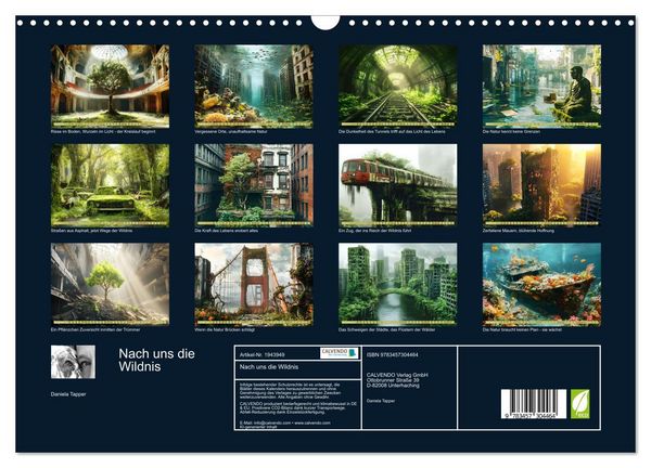 Produktbild: Nach uns die Wildnis (Wandkalender 2026 DIN A3 quer), CALVENDO Monatskalender