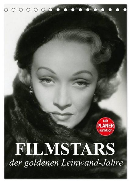 Produktbild: Filmstars der goldenen Leinwandjahre (Tischkalender 2026 DIN A5 hoch), CALVENDO Monatskalender