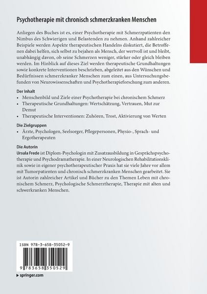 Produktbild: Psychotherapie mit chronisch schmerzkranken Menschen