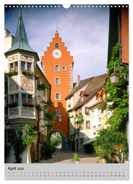 Produktbild: Der Bodensee mit seinen Sehensw&uuml;rdigkeiten (Wandkalender 2026 DIN A3 hoch), CALVENDO Monatskalender