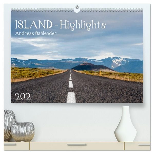 Produktbild: Island Highlights (hochwertiger Premium Wandkalender 2026 DIN A2 quer), Kunstdruck in Hochglanz