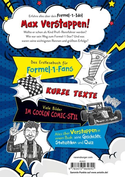 Produktbild: Sport-Stars. Alles &uuml;ber Verstappen. Vom Rennfahr-Talent zum Megastar