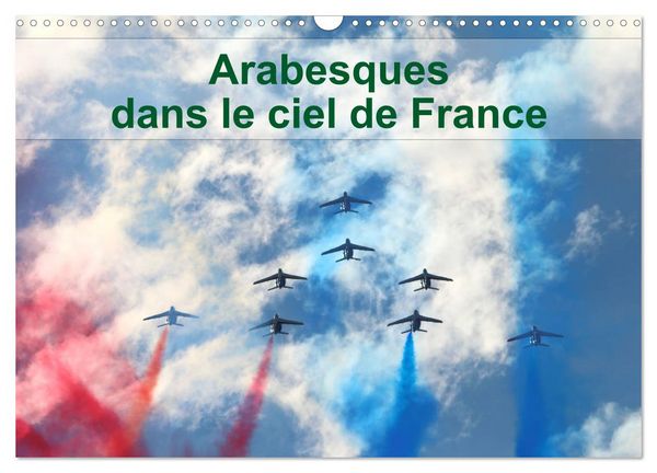 Produktbild: Arabesques dans le ciel de France (Calendrier mural 2026 DIN A3 vertical), CALVENDO calendrier mensuel