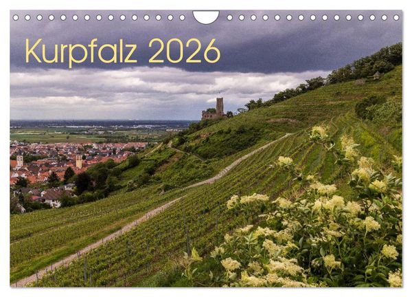 Kurpfalz 2026 (Wandkalender 2026 DIN A4 quer), CALVENDO Monatskalender