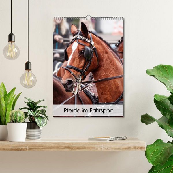 Produktbild: Pferde im Fahrsport (Wandkalender 2026 DIN A3 hoch), CALVENDO Monatskalender