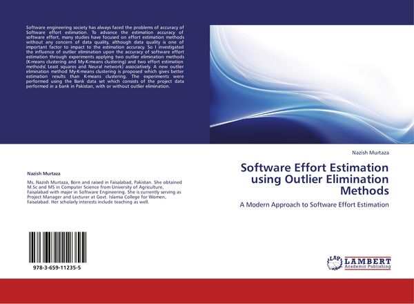 Produktbild: Software Effort Estimation using Outlier Elimination Methods