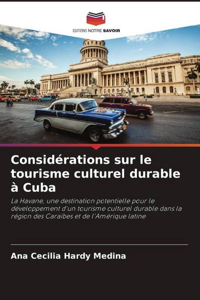 Produktbild: Consid&eacute;rations sur le tourisme culturel durable &agrave; Cuba