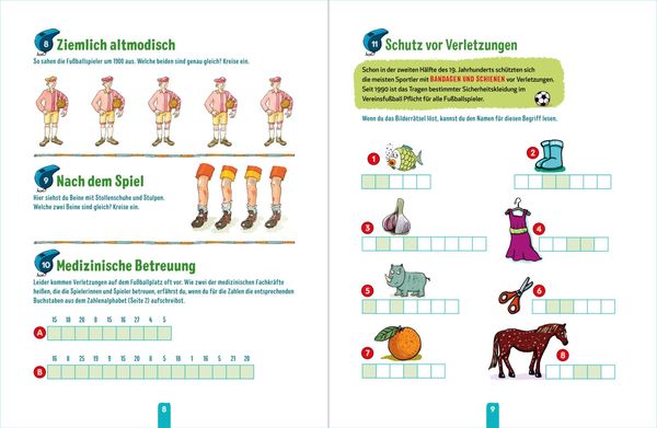 Das große Fußball-Rätselbuch