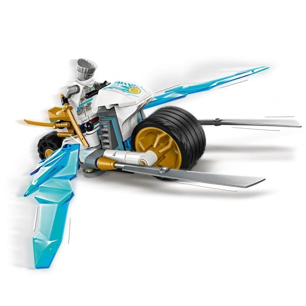 Produktbild: LEGO NINJAGO Zanes Eismotorrad, Ninja-Spielset mit 1 Minifigur 71816