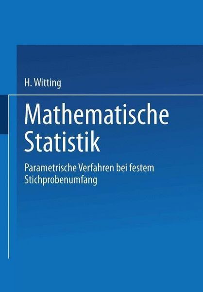 Produktbild: Mathematische Statistik I