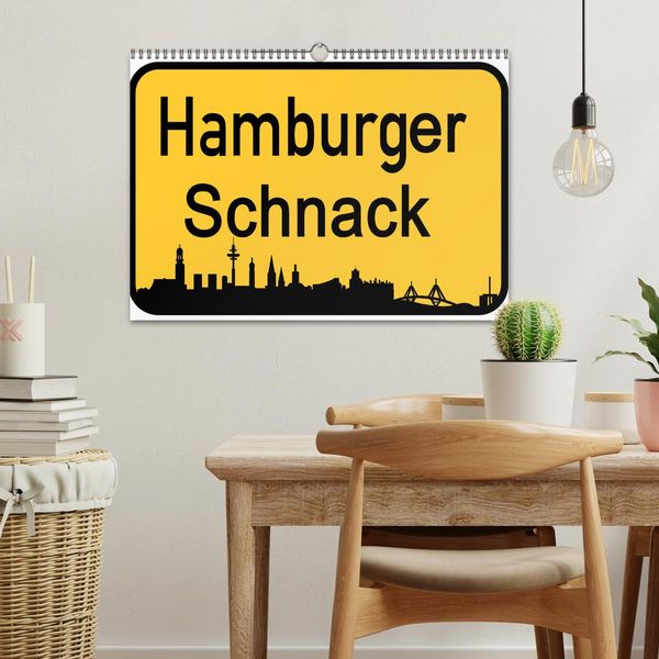 Produktbild: Hamburger Schnack (Wandkalender 2026 DIN A3 quer), CALVENDO Monatskalender