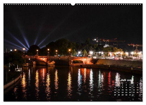 Produktbild: Berlin im Lichterglanz 2026 (Wandkalender 2026 DIN A2 quer), CALVENDO Monatskalender