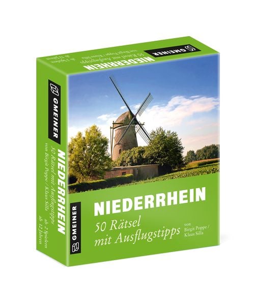 Produktbild: Niederrhein - 50 R&auml;tsel mit Ausflugstipps