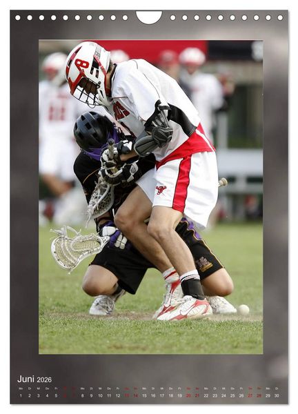 Produktbild: Teamsport - LACROSSE (Wandkalender 2026 DIN A4 hoch), CALVENDO Monatskalender
