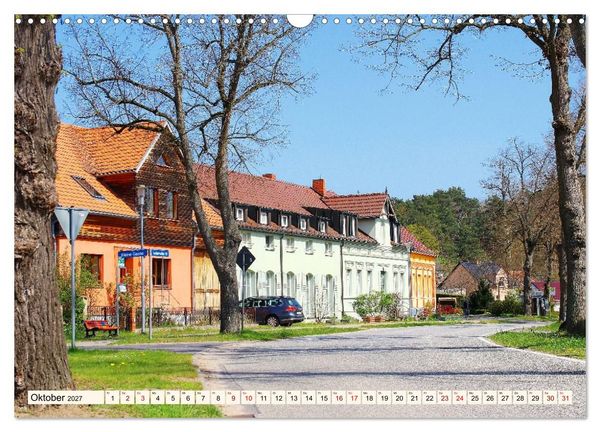 Produktbild: Brandenburg - Drei D&ouml;rfer im Naturpark Nuthe-Nieplitz - Fresdorf, St&uuml;cken, K&ouml;rzin (Wandkalender 2027 DIN A3 quer), CALVENDO Monatskalender