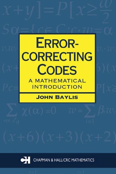 Produktbild: Error Correcting Codes