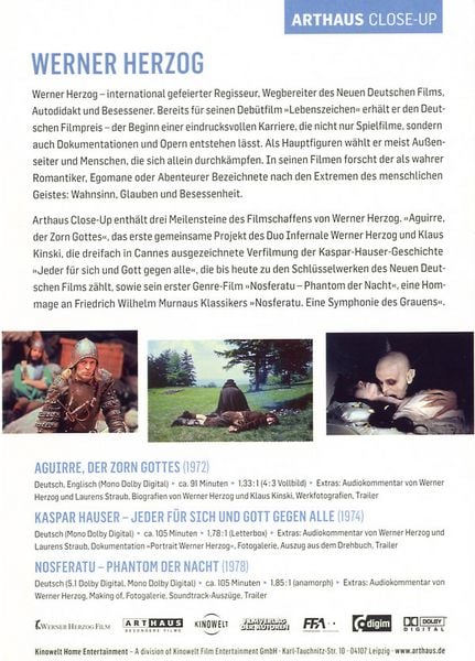 Produktbild: Werner Herzog - Box [3 DVDs]