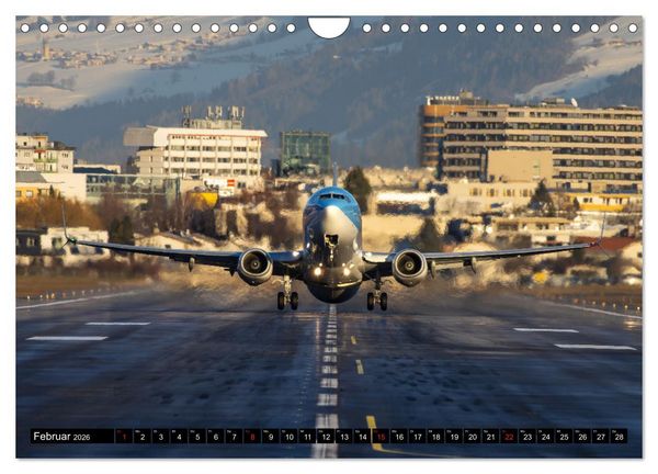 Produktbild: Airliner 2026 (Wandkalender 2026 DIN A4 quer), CALVENDO Monatskalender
