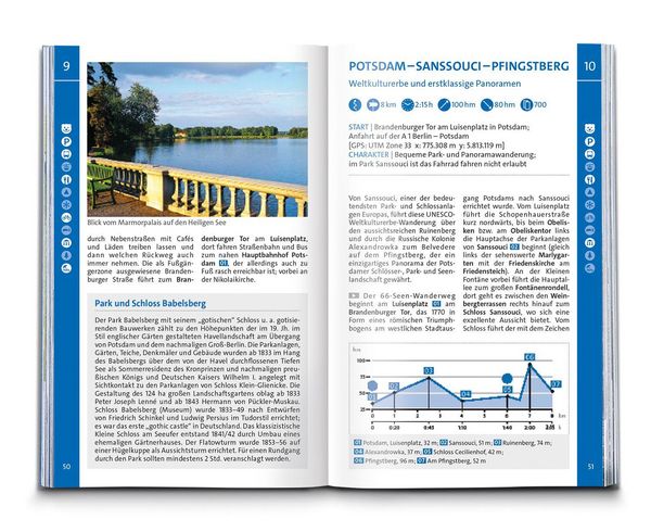 Produktbild: KOMPASS Wanderf&uuml;hrer Berlin-Brandenburg, 75 Touren