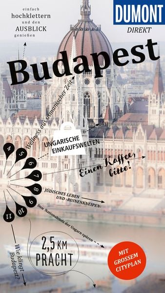DUMONT direkt Reiseführer Budapest, Taschenbuch von Matthias Eickhoff, MairDuMont, 9783616001371