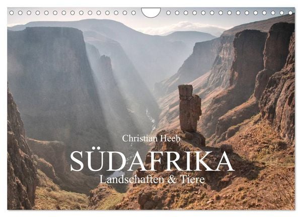 Produktbild: S&uuml;dafrika / Landschaften & Tiere / Christian Heeb (Wandkalender 2026 DIN A4 quer), CALVENDO Monatskalender