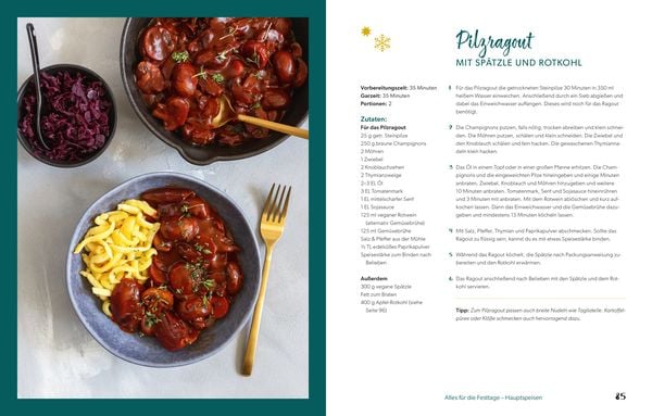 Produktbild: Weihnachtlich vegan