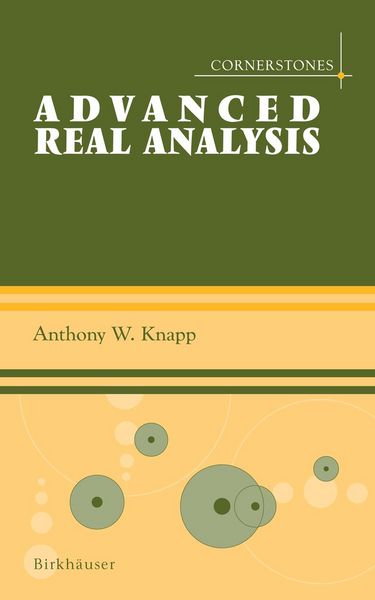 Produktbild: Advanced Real Analysis