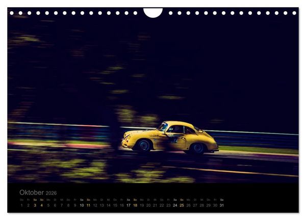 Produktbild: Porsche 356 - Racing (Wandkalender 2026 DIN A4 quer), CALVENDO Monatskalender