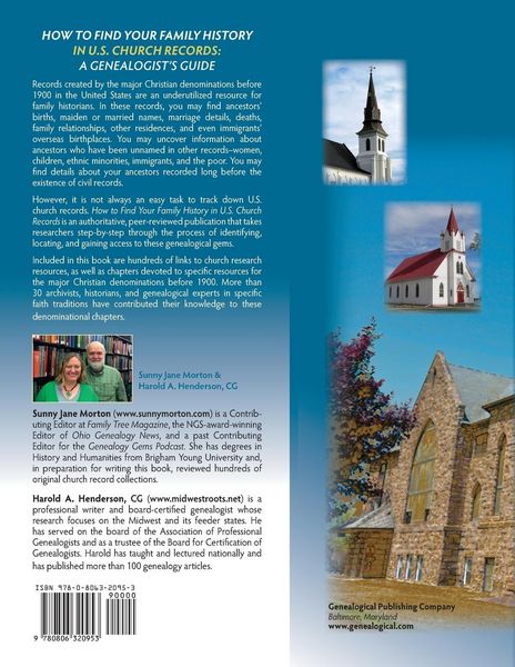 Produktbild: How to Find Your Family History in U.S. Church Records