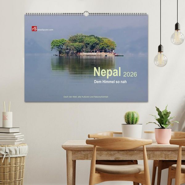 Produktbild: Nepal 2026 - Dem Himmel so nah (Wandkalender 2026 DIN A2 quer), CALVENDO Monatskalender