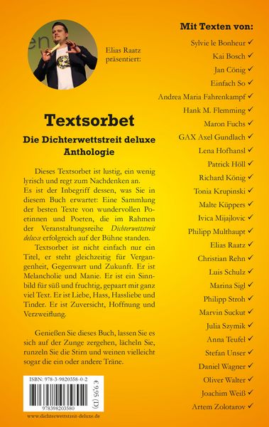 Produktbild: Textsorbet - Volume 1