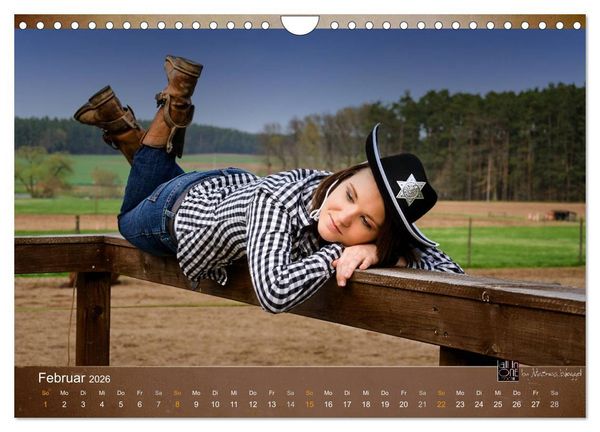 Produktbild: Western Girls (Wandkalender 2026 DIN A4 quer), CALVENDO Monatskalender