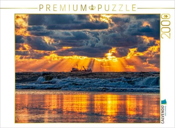 Produktbild: CALVENDO Puzzle Himmel in Flammen | 2000 Teile Lege-Gr&ouml;&szlig;e 90x67cm Foto-Puzzle f&uuml;r gl&uuml;ckliche Stunden