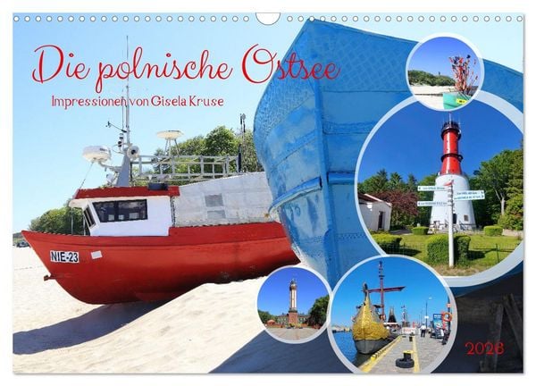 Produktbild: Die polnische Ostsee (Wandkalender 2026 DIN A3 quer), CALVENDO Monatskalender