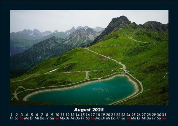Produktbild: Wanderlust 2025 Fotokalender DIN A5