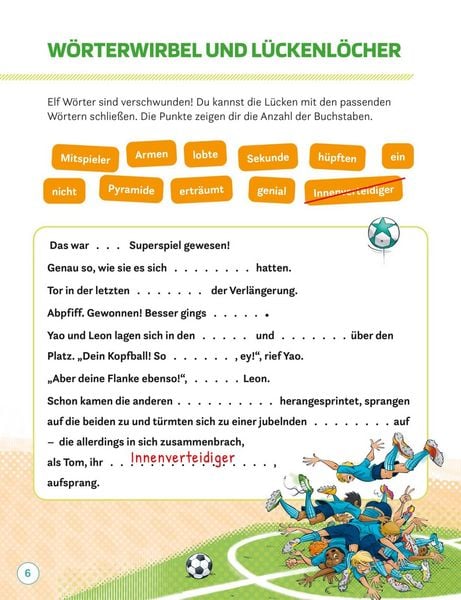 Produktbild: Fu&szlig;ball Academy: Das gro&szlig;e Fu&szlig;ball-R&auml;tselbuch