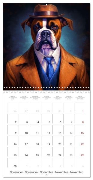 Produktbild: Gangster Paws (Wall Calendar 2026 12 &times; 12 Inch) CALVENDO 12 Month Wall Calendar