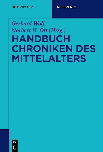 Produktbild: Handbuch Chroniken des Mittelalters