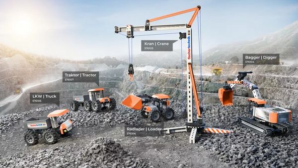 Produktbild: Fischertechnik 576106 - Radlader Loader, 73 Bauteile, Konstruktionsspielzeug ab 7 Jahren