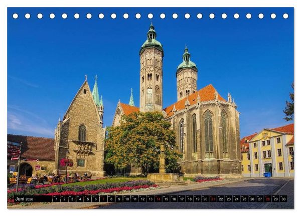 Produktbild: Saale-Unstrut - Region aus Wein und Stein (Tischkalender 2026 DIN A5 quer), CALVENDO Monatskalender