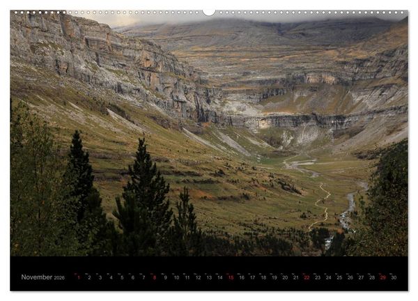 Produktbild: Spaniens Pyren&auml;en - Ordesa y Monte Perdido (hochwertiger Premium Wandkalender 2026 DIN A2 quer), Kunstdruck in Hochglanz