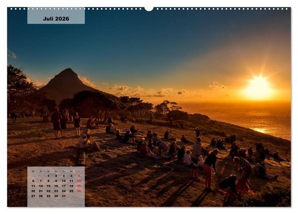 Produktbild: S&uuml;dafrika &ndash; Kapstadt und Westkap (hochwertiger Premium Wandkalender 2026 DIN A2 quer), Kunstdruck in Hochglanz