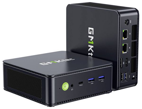 Produktbild: GMKtec Mini PC M6 Ultra-2 AMD Ryzen 5 7640HS (32+512GB) AMD Ryzen 5 7640HS 5.0GHz 32GB RAM 512GB SSD AMD Radeon&trade; 760M Win 11 Pro