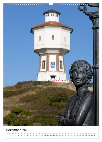 Produktbild: Dein Langeoog - Der besondere Blick (hochwertiger Premium Wandkalender 2026 DIN A2 hoch), Kunstdruck in Hochglanz