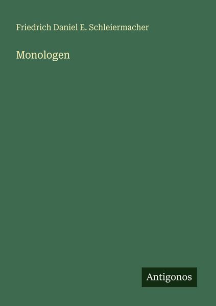 Produktbild: Monologen