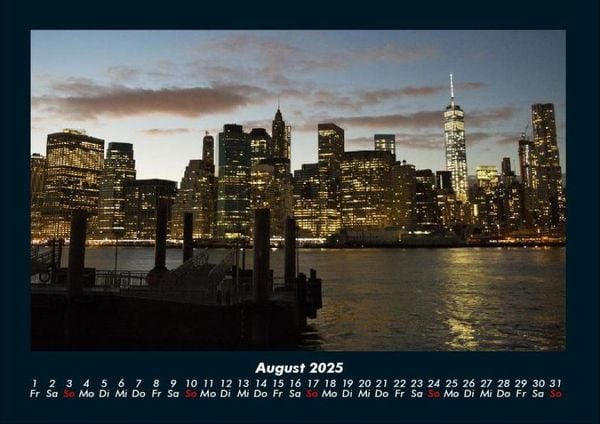 Produktbild: New York 2025 Fotokalender DIN A4