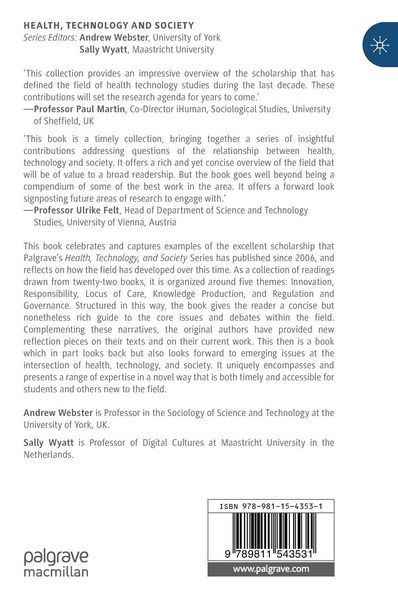 Produktbild: Health, Technology and Society